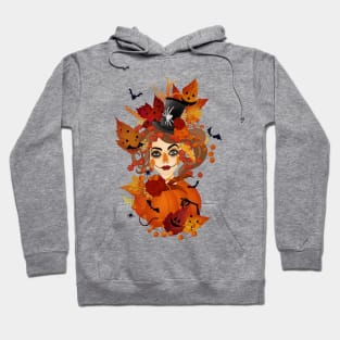 Spooky Pumpkin girl Hoodie